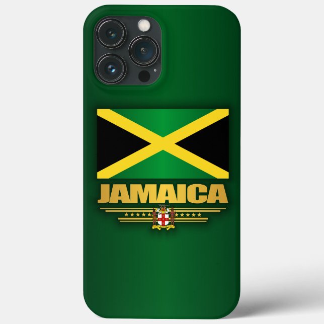 Coques Case-Mate iPhone Drapeau Jamaïque (Verso)