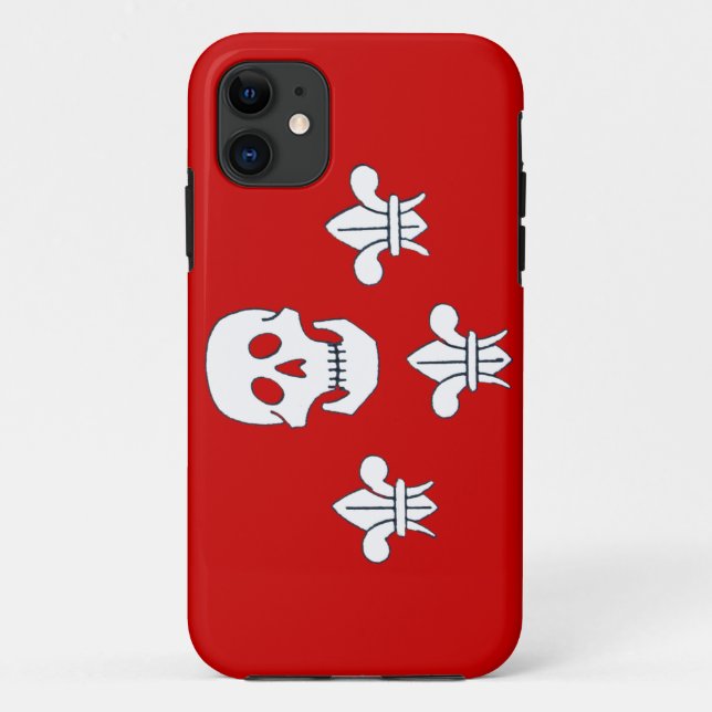 COQUES Case-Mate iPhone DRAPEAU JOLLY ROGER ET TROIS LIEUX (Dos)