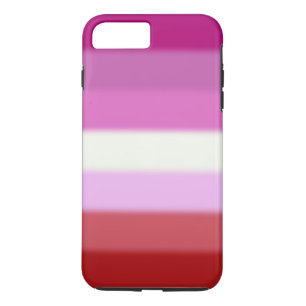 Coque iPhone 8 Plus/7 Plus Drapeau lesbien de fierté de Falln
