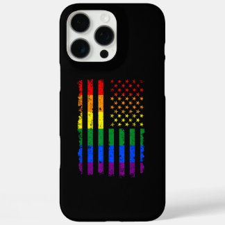 Coque iPhone 16 Pro Max Drapeau LGBT Mois de la fierté gay Transgenre