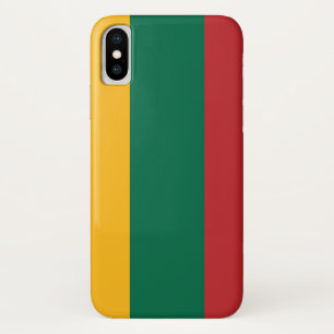 Coque iPhone X Drapeau Lituanie