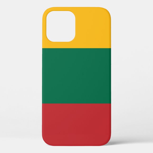 Coques Case-Mate iPhone Drapeau Lituanie (Verso)