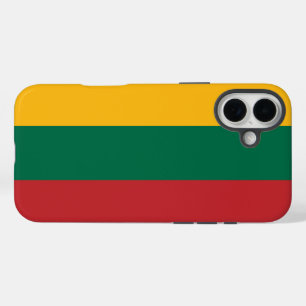 Coque Pour iPhone 16 Plus Drapeau Lituanie