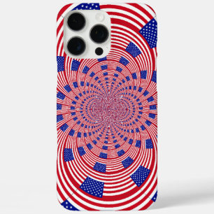 Coques iPhone 16 Pro Max Drapeau magnifique et incroyable des États-Unis   
