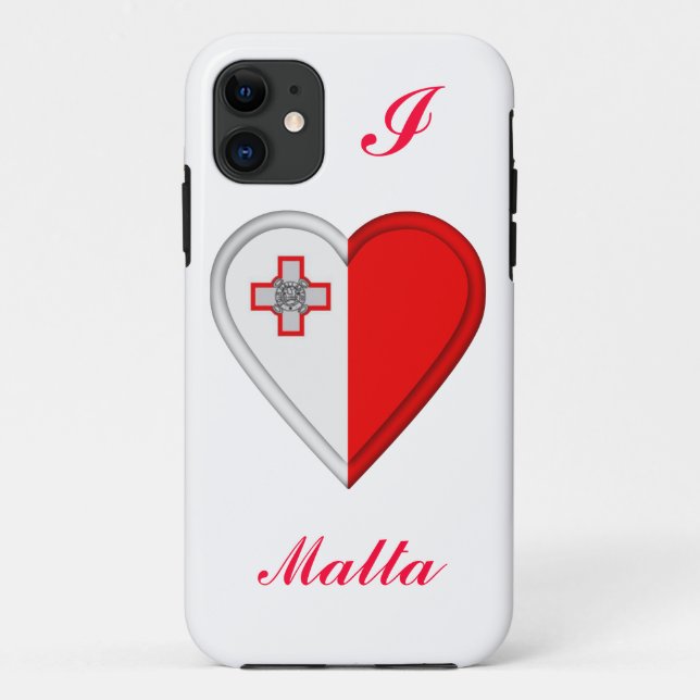 Coques Case-Mate iPhone Drapeau maltais de Malte (Dos)