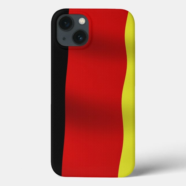 Coques Case-Mate iPhone Drapeau national de l'Allemagne Téléphone patrioti (Verso)