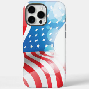 Coque iPhone 16 Pro Max Drapeau National Des États-Unis