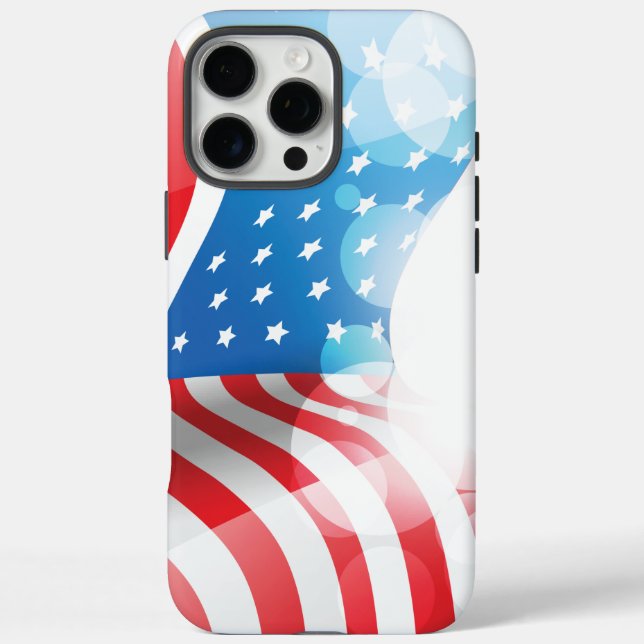 Coques Case-Mate iPhone Drapeau National Des États-Unis (Verso)
