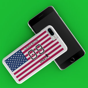 Case-Mate iPhone Case Drapeau national personnalisé de soccer USA Graphi