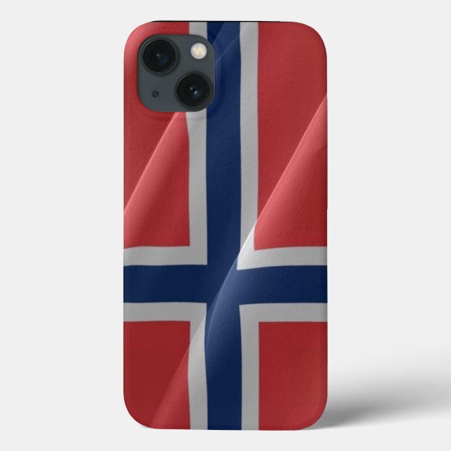 Coques Case-Mate iPhone Drapeau norvégien - (Verso)