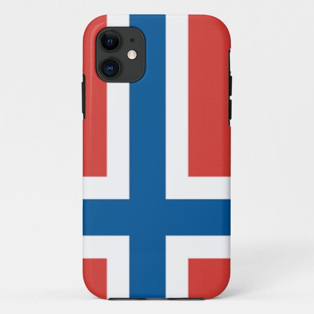 Coques Case-Mate iPhone Drapeau norvégien (Dos)