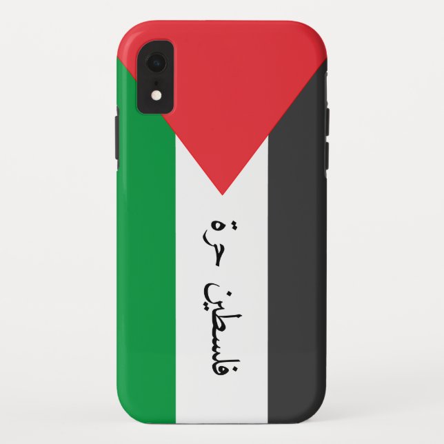 Coques Case-Mate iPhone Drapeau palestinien Libérez la Palestine customisé (Dos)