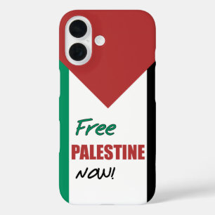 Coque Pour iPhone 16 Drapeau palestinien libre