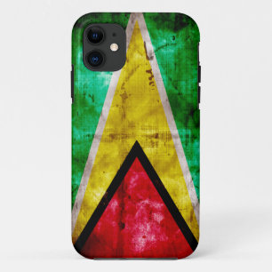 Coque Case-Mate Pour iPhone Drapeau patiné de la Guyane