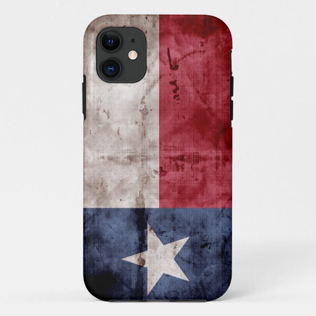 Coques Case-Mate iPhone Drapeau patiné du Texas ; (Dos)