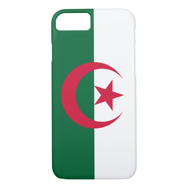 Coques Case-Mate iPhone Drapeau patriotique algérien (Dos)