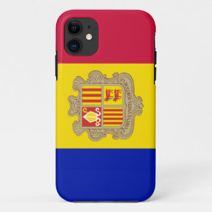 Case-Mate iPhone Case Drapeau patriotique d'Andorre