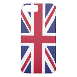 Coque iPhone 7 Plus Drapeau patriotique du Royaume-Uni