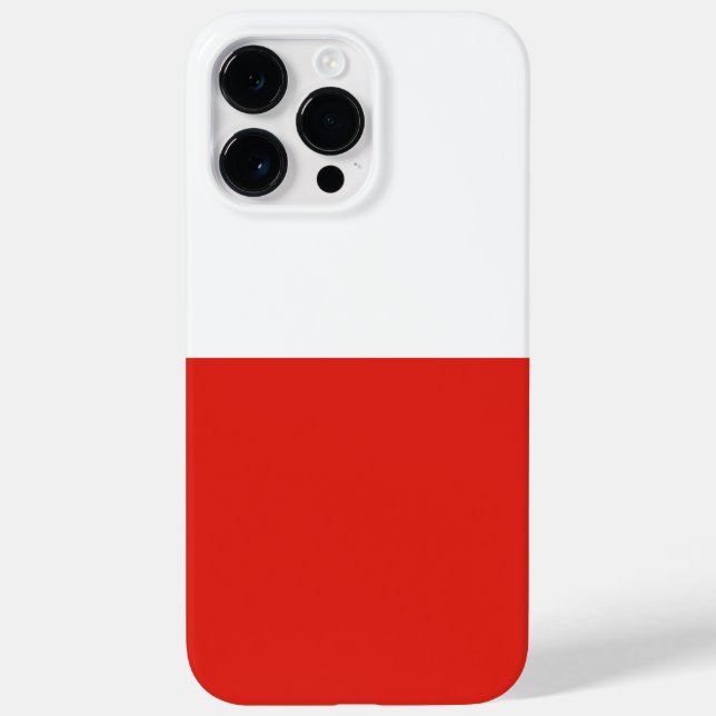 Coques Case-Mate iPhone Drapeau polonais (Verso)