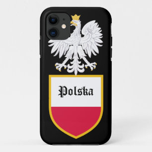Coque iPhone 11 Drapeau polonais
