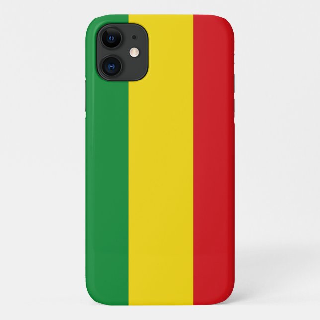 Coques Case-Mate iPhone Drapeau rastafari éthiopien Rasta (Dos)
