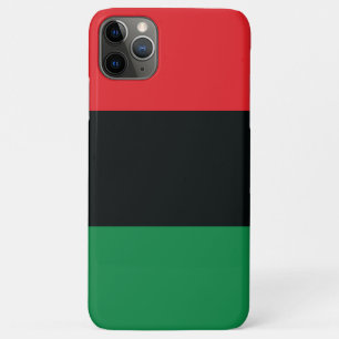 Coques Pour iPhone Drapeau rouge, noir et vert