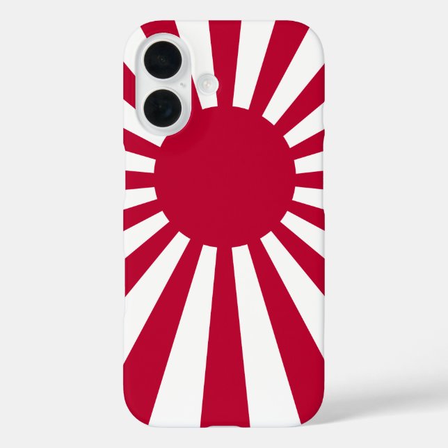 Coques Case-Mate iPhone Drapeau solaire japonais (Verso)