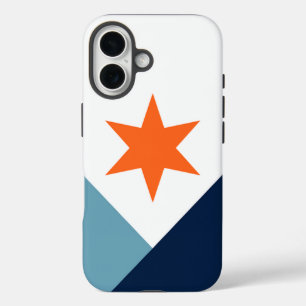 Coque Pour iPhone 16 Drapeau Syracuse - vertical, NY