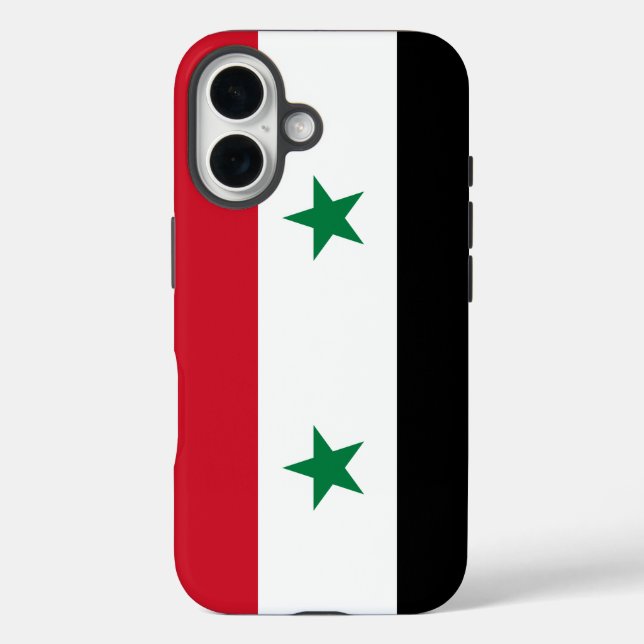 Coques Case-Mate iPhone Drapeau syrien (Verso)