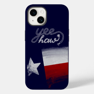 Coque Case-Mate iPhone Drapeau Texas Aquarelle Rouge Russe Bleu Blanc