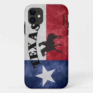 Coque Case-Mate Pour iPhone Drapeau Texas Personnalisé Et Cowboy
