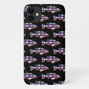 Case-Mate iPhone Case Drapeau TRUMP en noir