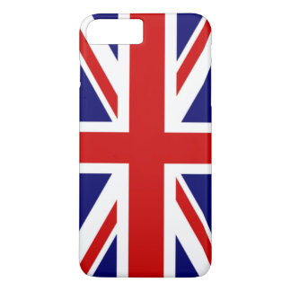 Coque iPhone 8 Plus/7 Plus Drapeau Union Jack du Royaume-Uni