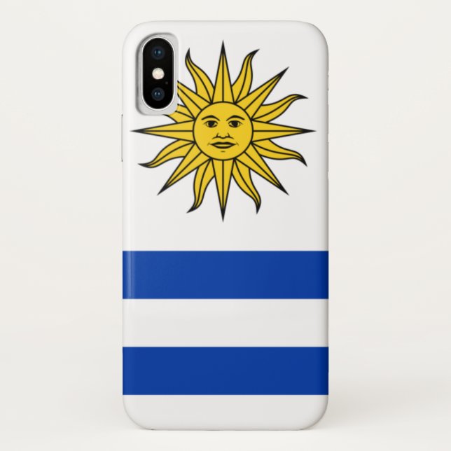 Coques Case-Mate iPhone drapeau uruguay (Dos)