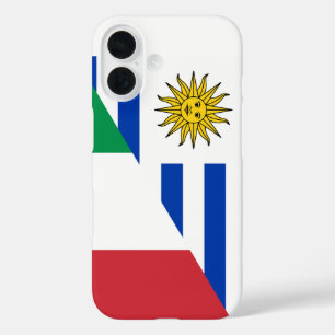 Coque Pour iPhone 16 Drapeau uruguayen
