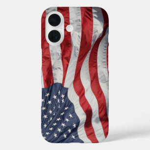 Coque Pour iPhone 16 drapeau us