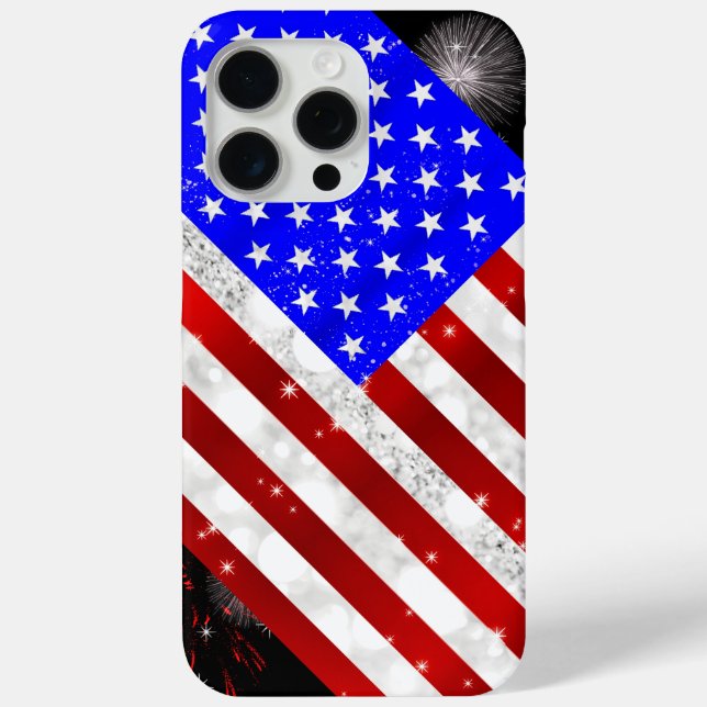 Coques Case-Mate iPhone Drapeau USA (Verso)