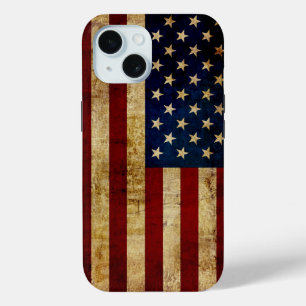 Coque Case-Mate iPhone Drapeau USA / Grunge