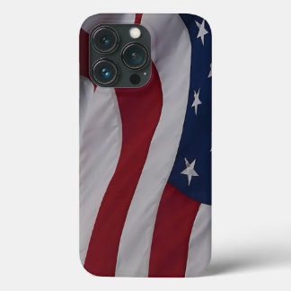 Case-Mate iPhone Case Drapeau USA Waving Fabric