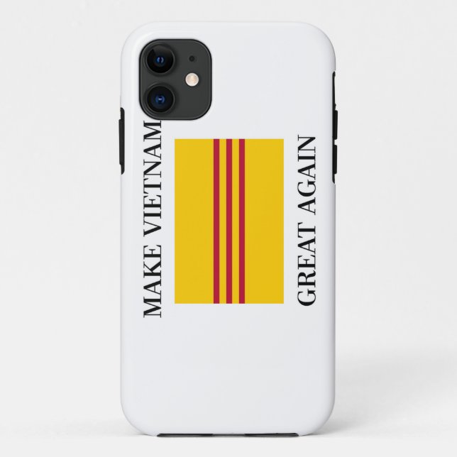 Coques Case-Mate iPhone Drapeau vietnamien du sud - rendez le Vietnam (Dos)