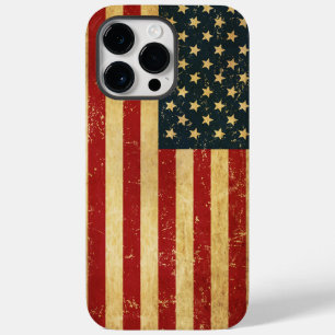 Coque Case-Mate iPhone Drapeau Vintage américain Grunge