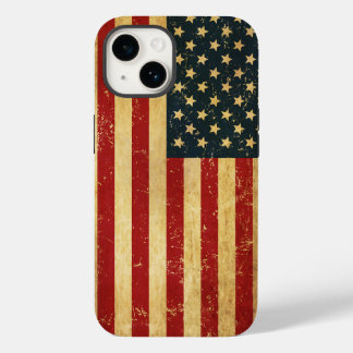 Coque Case-Mate iPhone Drapeau Vintage américain Grunge