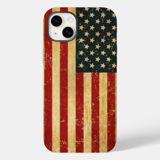 Coque Case-Mate iPhone Drapeau Vintage américain Grunge