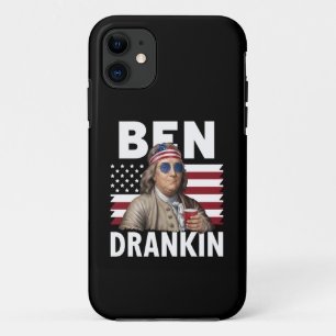 Case-Mate iPhone Case Drapeau vintage amusant du 4 juillet Ben Drankin B