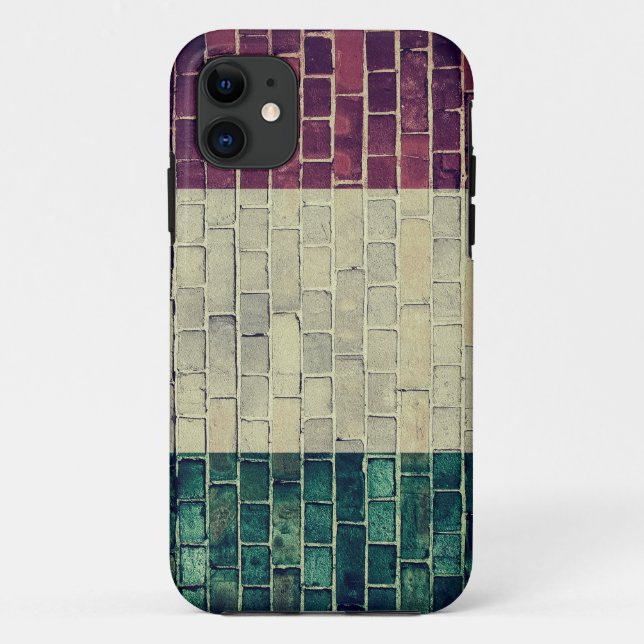 Coques Case-Mate iPhone Drapeau vintage Italie (Dos)