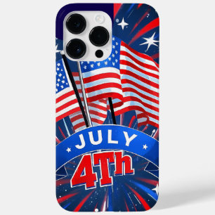 Coque Case-Mate iPhone Drapeaux américains 4 juillet