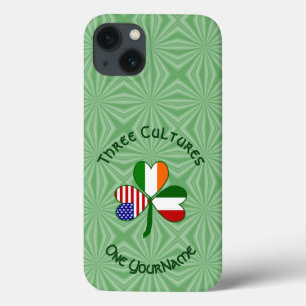 Case-Mate iPhone Case Drapeaux irlandais Shamrock Votre nom