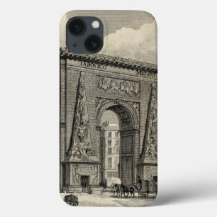 Etui iPhone Case-Mate Drawing of Porte Saint-Denis Monument