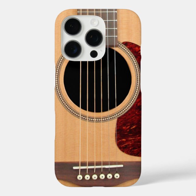 Coques Case-Mate iPhone Dreadnoud Acoustique 6 cordes Guitare (Verso)
