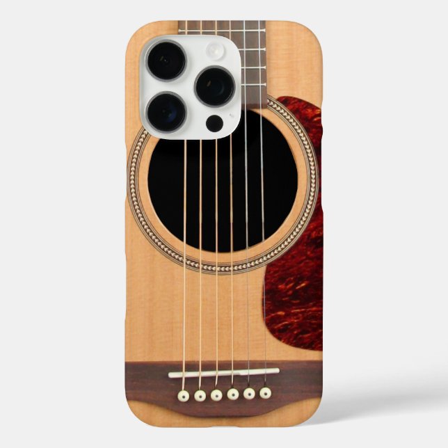 Coques Case-Mate iPhone Dreadnoud Acoustique 6 cordes Guitare (Verso)